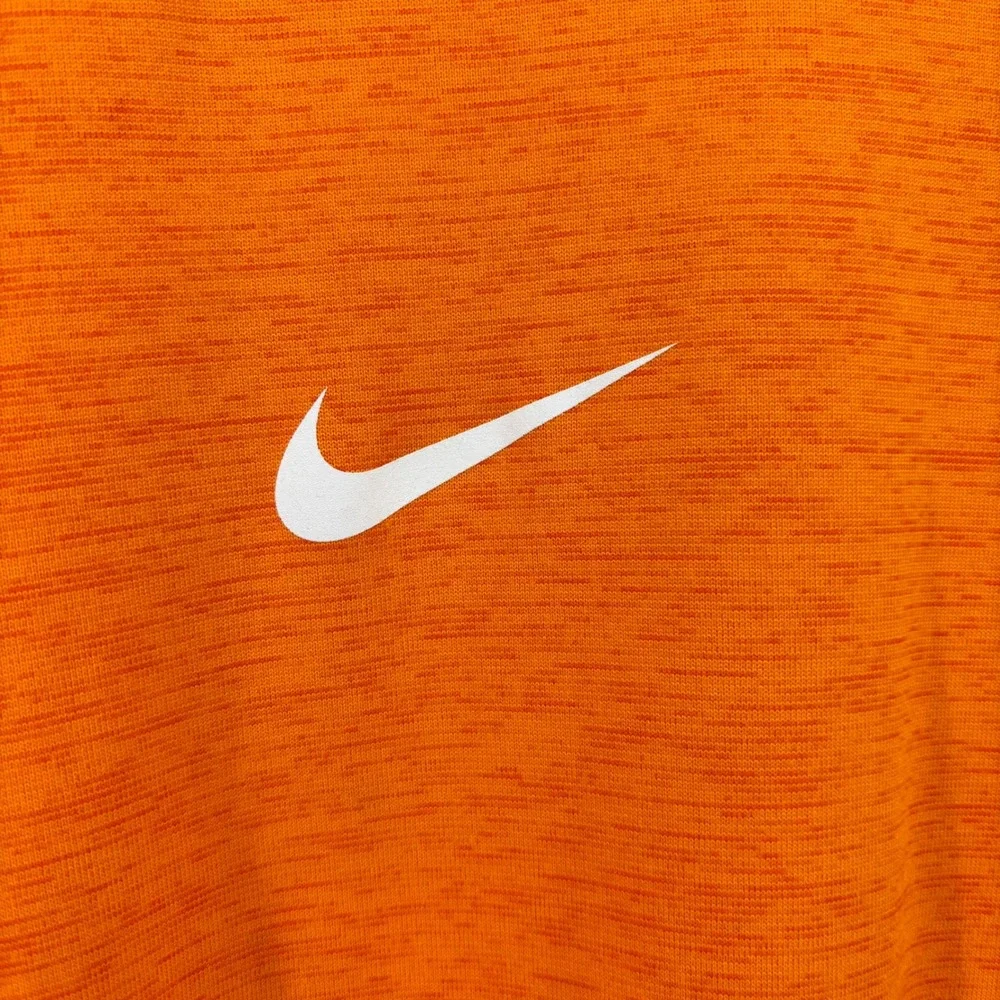 Nike Mens Long Sleeve T-Shirt XXL Orange Tennessee Volunteers Dri-Fit Rocky Top